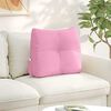 vidaXL Coussin de Dos Rose 60 x 24 x 50 cm tissu