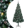 vidaXL Sapin de No&euml;l artificiel Vert 210 cm PVC, Acier et Plastique