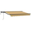 vidaXL Cadre de store manuel avec LEDs 2,5 x 2 m