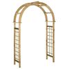 vidaXL Arche avec treillis Bois de pin vert impr&eacute;gn&eacute;