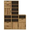 vidaXL Armoires latérales 5 pcs ODDA 40x24x79 cm bois massif pin