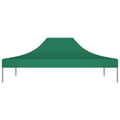 vidaXL Toit de tente de réception 4x3 m Vert 270 g/m²