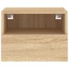 vidaXL Meubles TV muraux 2 pcs ch&ecirc;ne sonoma 40x30x30cm bois ing&eacute;nierie
