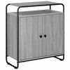 vidaXL Buffet Sonoma gris 68 x 35 x 75 cm Bois d'ing&eacute;nierie