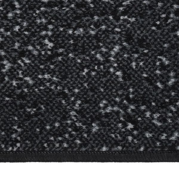 vidaXL Tapis BCF Anthracite 80x300 cm