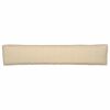 vidaXL Set de coussins de palette 2 pcs Beige 200 x 40 x 8 cm
