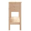 vidaXL Table console 75x35x75 cm Bois massif de pin