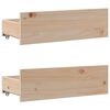 vidaXL Cadre de lit sans matelas avec tiroirs 120x200 cm bois pin