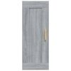 vidaXL Armoire murale Sonoma gris 35x34x90 cm Bois d'ingénierie
