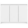 vidaXL Buffet Blanc 102x33x75 cm Bois d'ingénierie