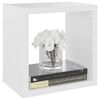 vidaXL Étagères cube murales 6 pcs Blanc 22x15x22 cm