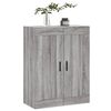 vidaXL Armoire murale sonoma gris 69,5x34x90 cm bois d'ingénierie