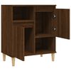 vidaXL Buffet Chêne marron 60x35x70 cm Bois d'ingénierie