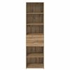 vidaXL Haut Armoire avec tiroir Ch&ecirc;ne artisanal 50 x 42,5 x 185 cm
