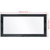 vidaXL Miroir mural style baroque 120x60 cm noir