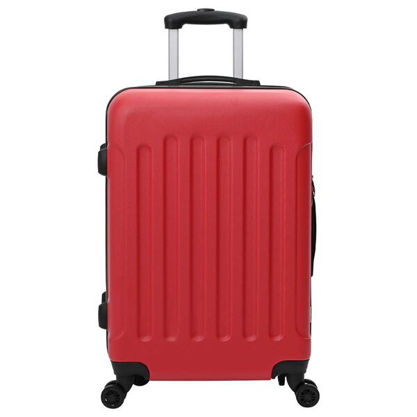vidaXL Ensemble de valises 3 pcs Rouge 50 x 31 x 78 cm