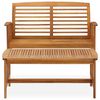 vidaXL Salon de jardin 2 pcs Bois d'acacia solide