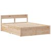 vidaXL Cadre de lit sans matelas 120x190 cm bois de pin massif
