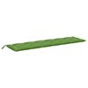 vidaXL Coussins de banc de jardin lot de 2 vert mélangé tissu