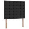 vidaXL Lit de Rangement Noir 120 x 200 cm Cuir synth&eacute;tique