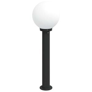 vidaXL Borne lumineuse 80 cm noire IP44