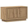 vidaXL Meuble TV 80 x 35 x 45 cm ch&ecirc;ne artisanal Bois d'ing&eacute;nierie