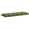 vidaXL Coussin de banc SOEST 100 % polyester Mod&egrave;le feuille