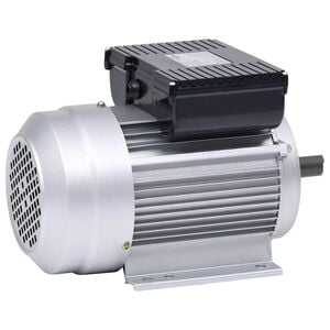 vidaXL Moteur monophas&eacute; Aluminium 1,5kW/2 CH 2 p&ocirc;les 2800 tr/min
