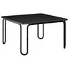 vidaXL Table basse Noir 79,5 x 79,5 x 45 cm Bois d'ing&eacute;nierie