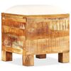 vidaXL Banc de rangement Bois massif recycl&eacute; 40 x 40 x 45 cm