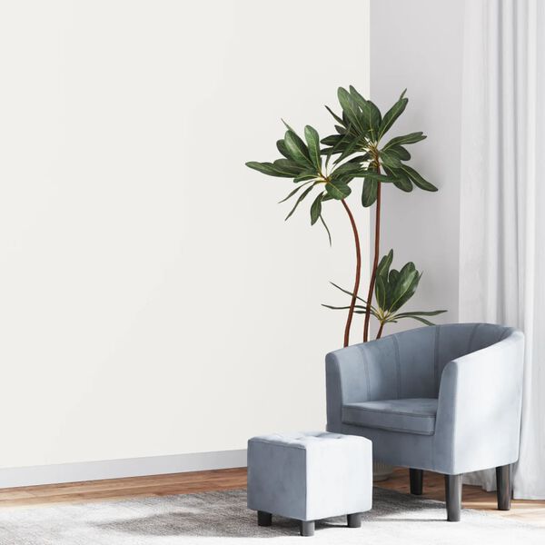 vidaXL Papier peint 3D couleur unie cr&egrave;me 10x0,53 m non tiss&eacute;