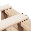 vidaXL Lit biblioth&egrave;que sans matelas 90x200 cm bois de pin massif