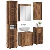 vidaXL Ensemble de mobilier de salle de bain TULUM Bois ancien