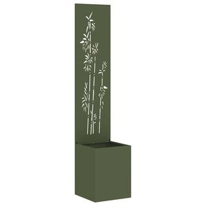 vidaXL &Eacute;cran de confidentialit&eacute; de jardin Vert olive 32 x 140 cm