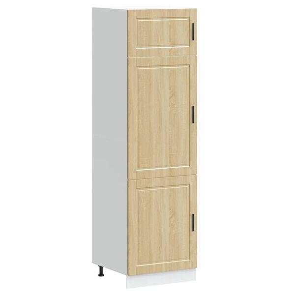 vidaXL Armoire de cuisine Porto chêne sonoma bois d'ingénierie
