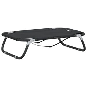 vidaXL Lit pour chien pliable anthracite tissu Oxford et acier