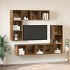 vidaXL Ensemble meuble TV 4 pcs Bois ancien Bois d'ing&eacute;nierie