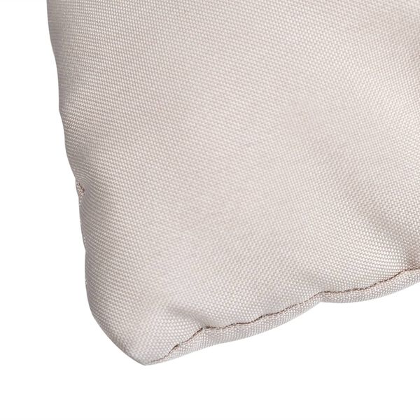 vidaXL Coussin cr&egrave;me pour balancelle 120 cm