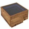 vidaXL Table basse Bois ancien 40 x 40 x 30 cm