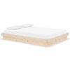 vidaXL Cadre de lit sans matelas bois massif