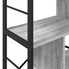 vidaXL &Eacute;tag&egrave;re Gris Sonoma 75 x 30 x 123,5 cm Bois d'ing&eacute;nierie