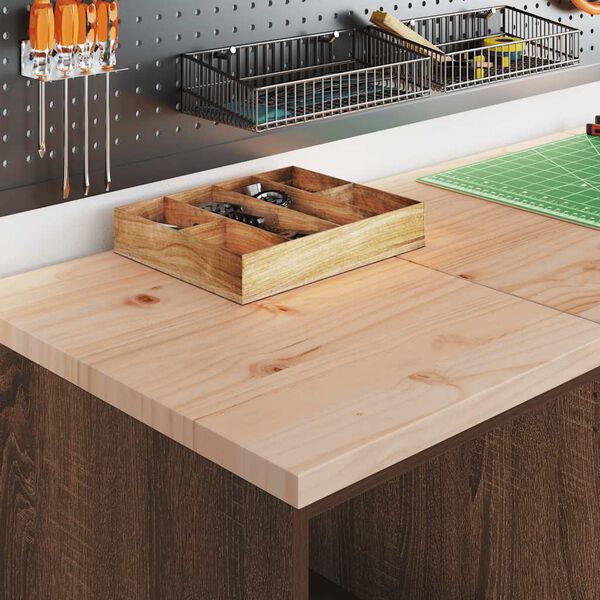 vidaXL Armoires de garage 2 pcs ch&ecirc;ne marron bois d'ing&eacute;nierie