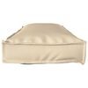 vidaXL Coussin Beige 120 x 40 x 8 cm Tissu Oxford