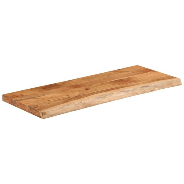 vidaXL Dessus de table 100x40x3,8 cm rectangulaire bois massif acacia
