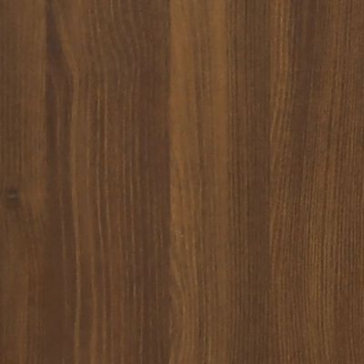 vidaXL Armoire de plancher à tiroir Chêne marron 30x46x81,5 cm