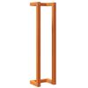 vidaXL Porte-serviette marron cire 23x18x90 cm bois de pin massif