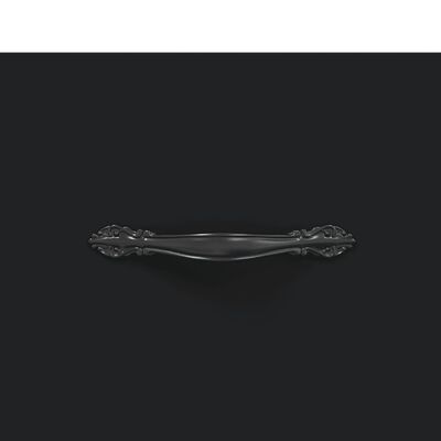 vidaXL Buffet noir 100x36x60 cm bois d'ingénierie