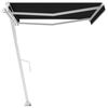 vidaXL Auvent automatique sur pied 450x350 cm Anthracite