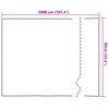 vidaXL Film pour vitres Transparent 90 x 2000 cm PVC
