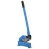 vidaXL Cisaille &agrave; levier 200 mm Bleu
